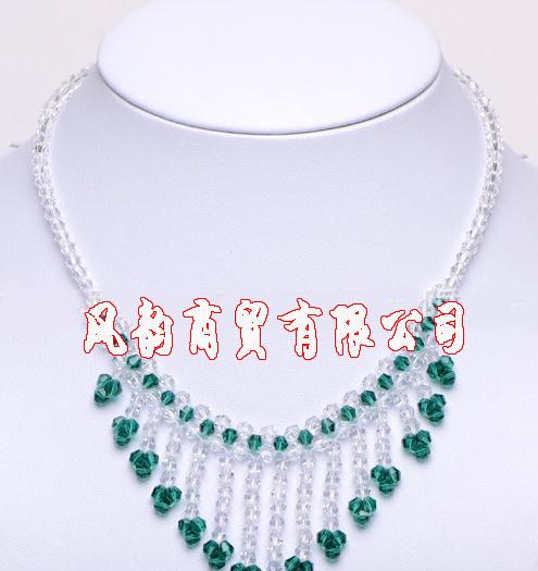 水晶項(xiàng)鏈 精美手工編織的藝術(shù)與家居飾品