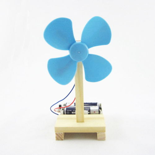 自制電動(dòng)風(fēng)扇 啟迪兒童科技?jí)粝氲腄IY小制作